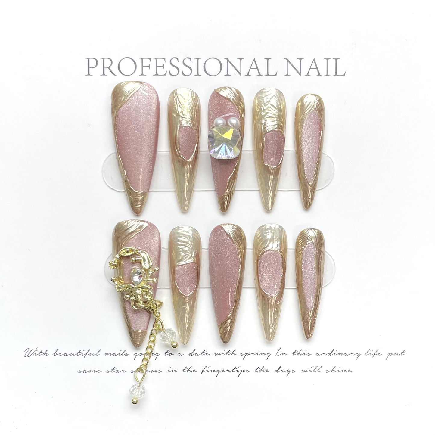 Faux ongles Bucherati œil de chat