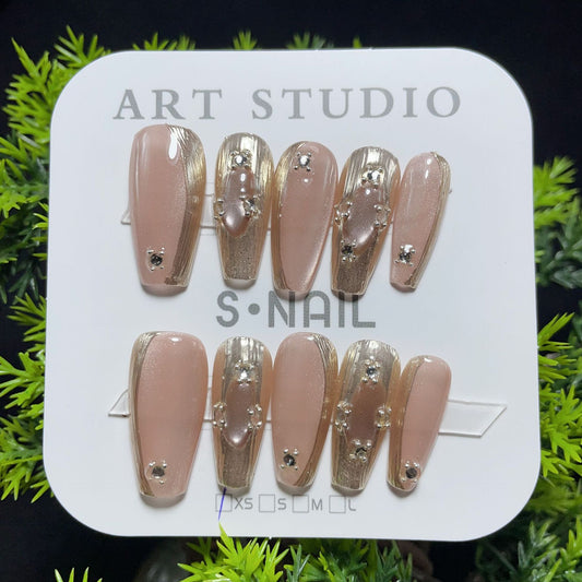 Pink Bucilla False Nails