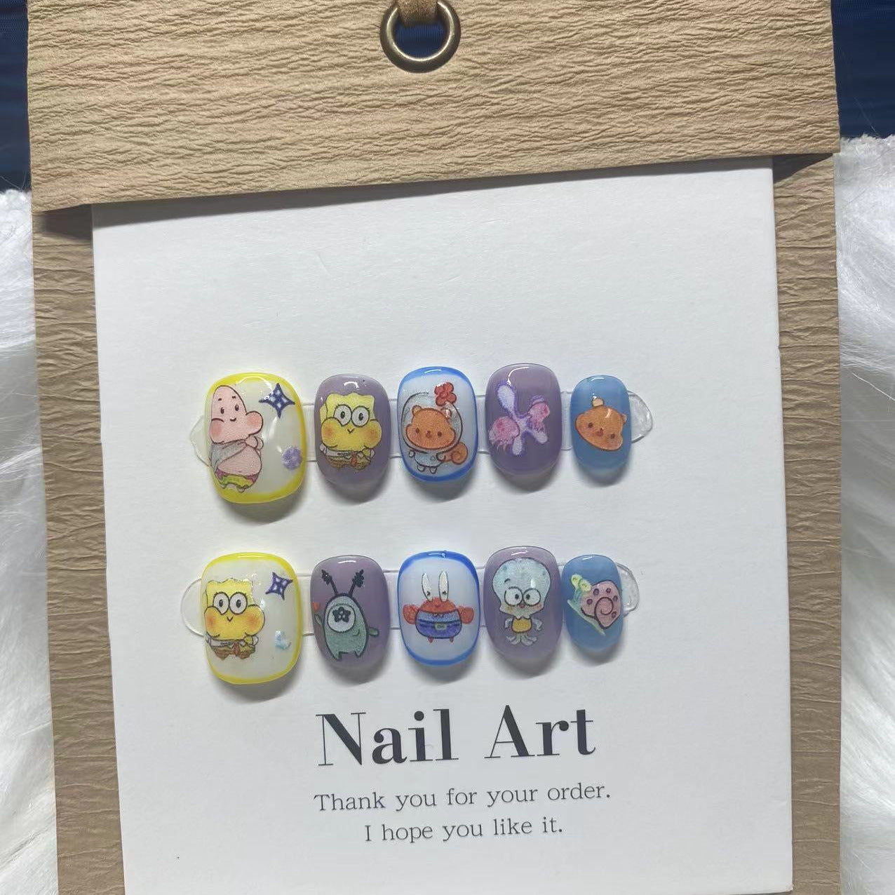 SpongeBob SquarePants False Nails