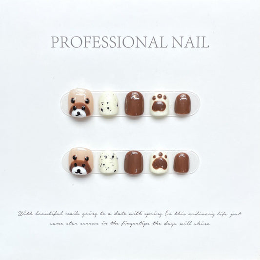 Little Bear Kid Size False Nails