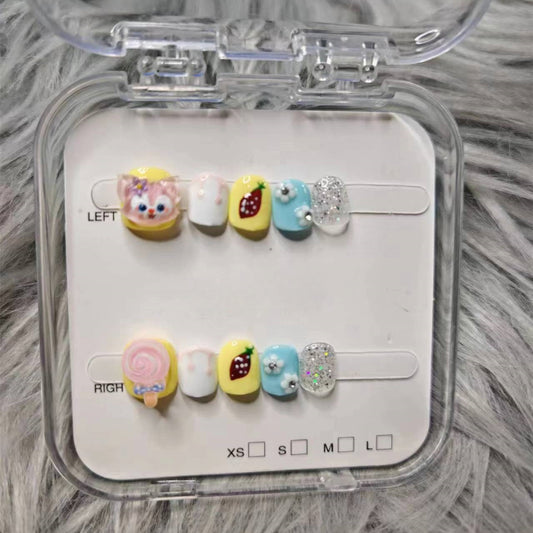 Faux ongles Belle taille enfant 